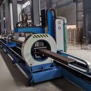 8 axis tube profile CNC Plasma Cutting Machine