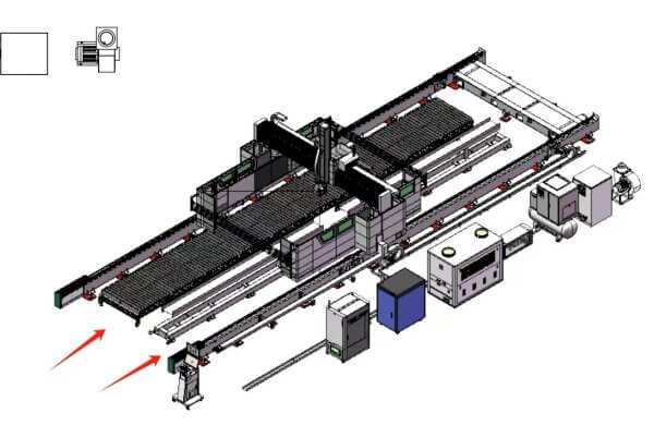 h beam laser cutting machine